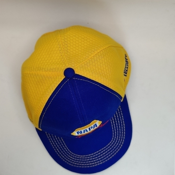 Napa Racing Chase Elliot Cap Blue Yellow Number 9 Adjustable Cotton Blend Hat OS - Picture 6 of 8